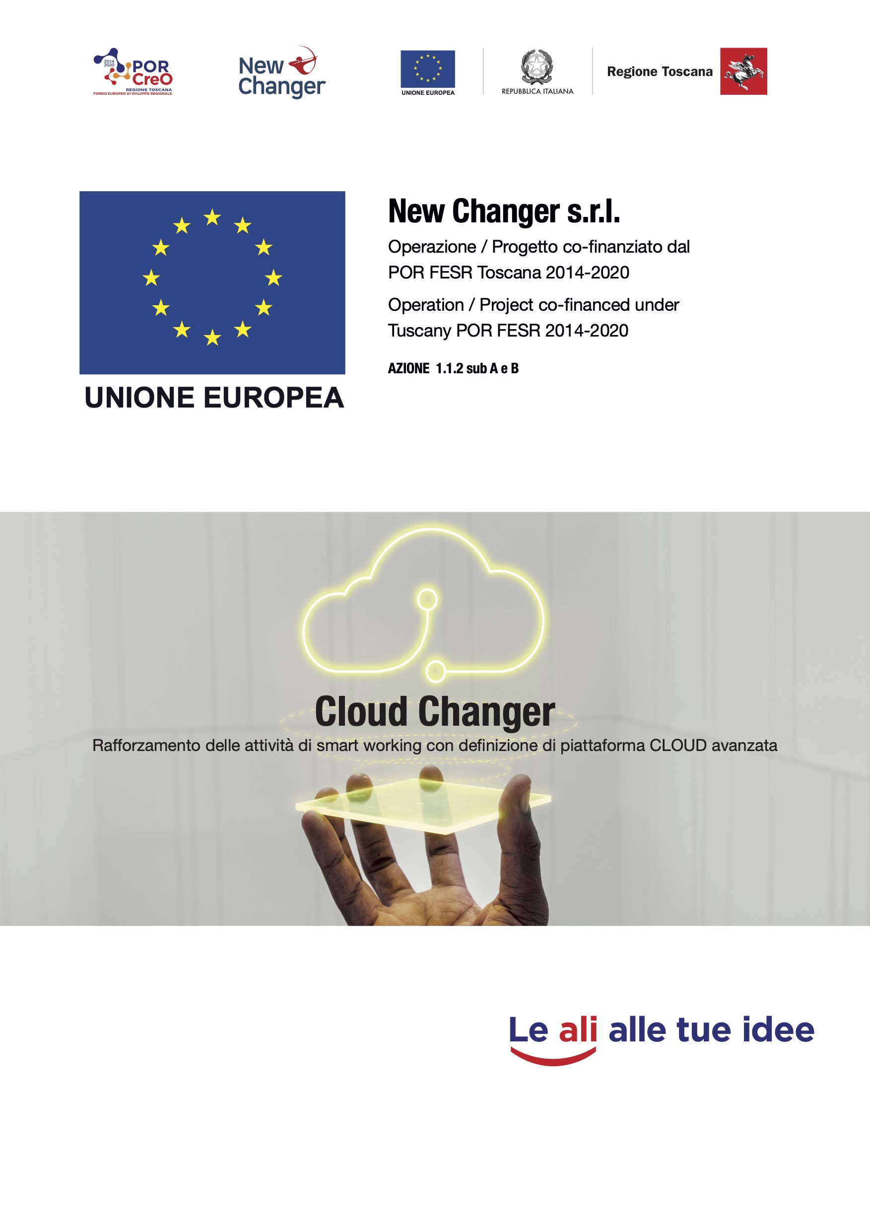 Progetto Cloud Changer - New Changer S.r.l.